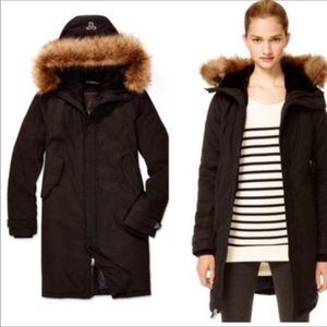 Aritzia Parka Jacket Black- Size S